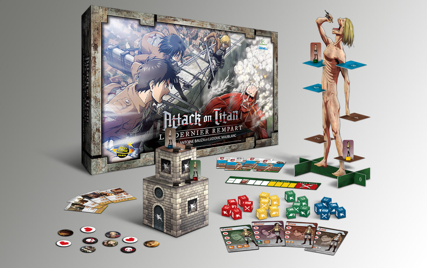  Attack on Titan: The Last Stand : Toys & Games