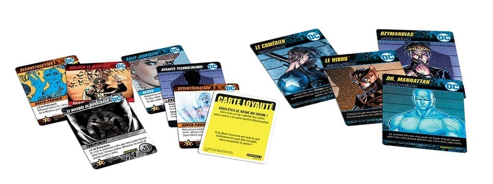 DC Watchmen cards