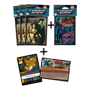 Lots promotionnels sleeves Cowboy Bebop