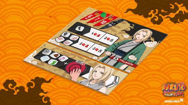 Naruto: Ninja Arena – Sensei Pack, Board Game