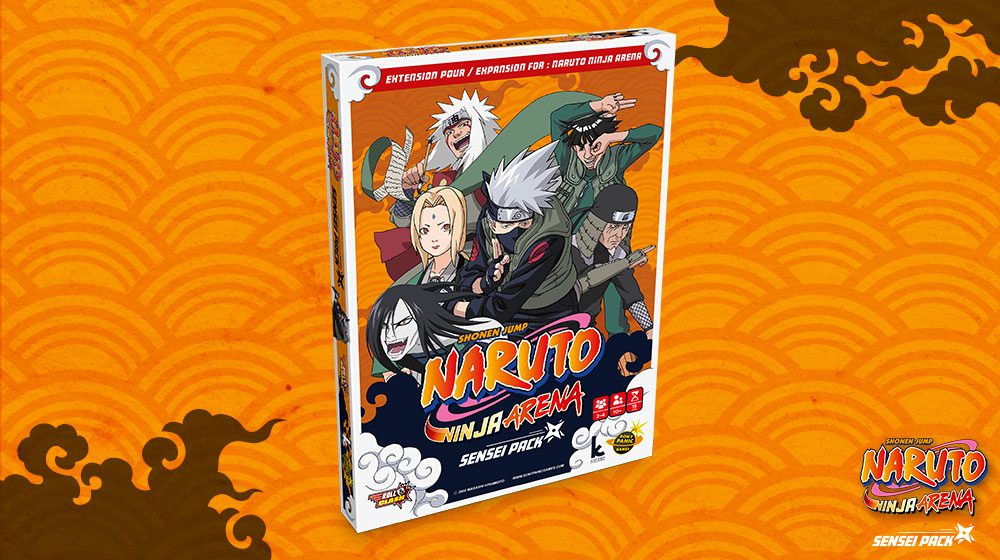 Naruto: Ninja Arena – Sensei Pack, Board Game