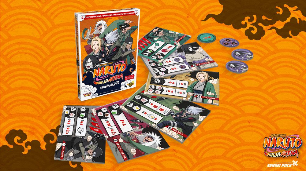 Naruto: Ninja Arena – Sensei Pack, Board Game