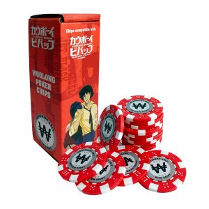 Cowboy Bebop, Le Jeu de rôle – jetons de poker Cowboy Bebop, Le Jeu de rôle – jetons de poker