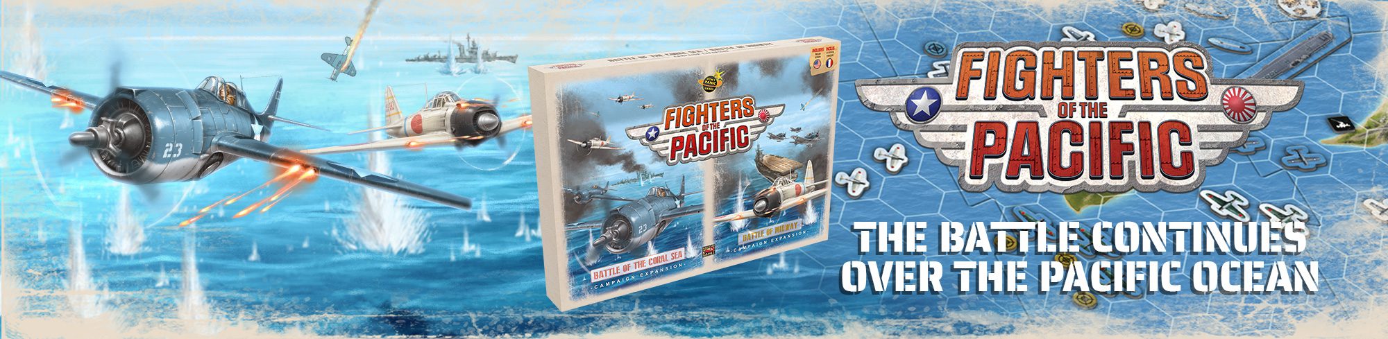 Fighters of The Pacific : Theatre Expansion - Dont Panic Games