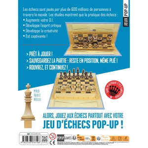 Pop-Up : Jeu d&rsquo;Échecs