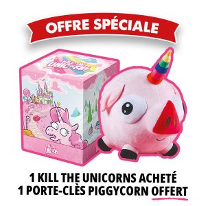 Bundle : Kill The Unicorns + Porte-clés Piggycorn Offert