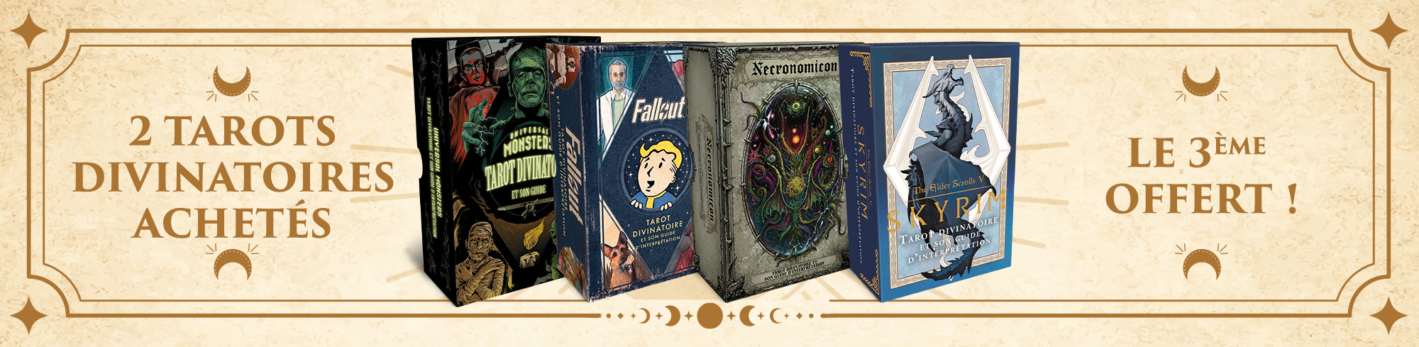 2 Tarots Achetés = 1 Tarot Offert