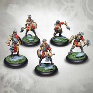 Irosia Paladinate Troops: 5 Bowmen / Conscripts / Halberders