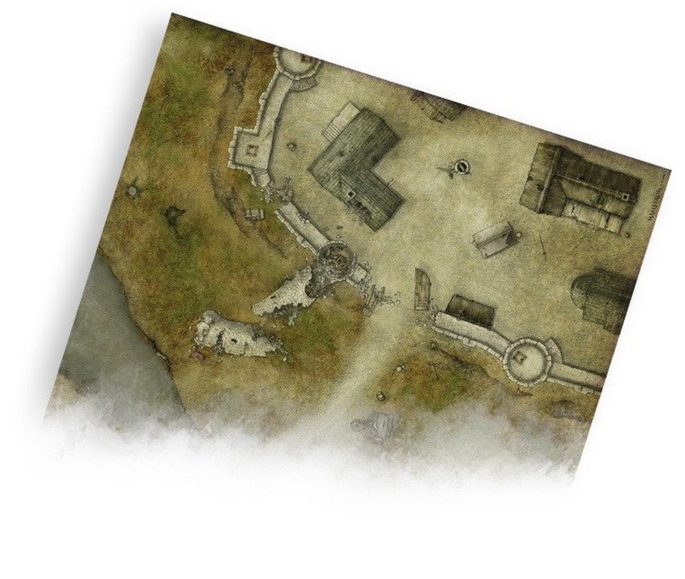 Playmat: Set A Old Town