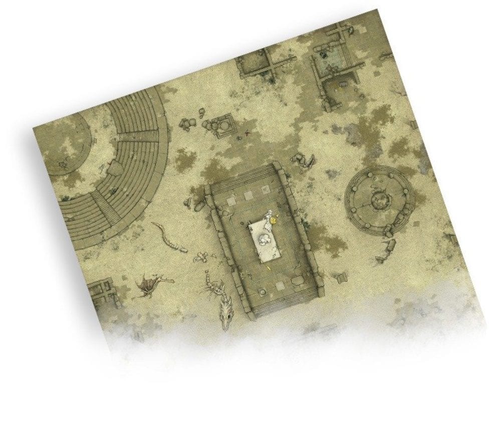 Playmat: Set B Ancient City