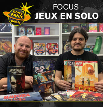 Focus vidéo : Top 3 des jeux solos Don’t Panic